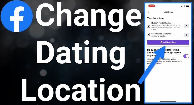 Change Location on Facebook Dating